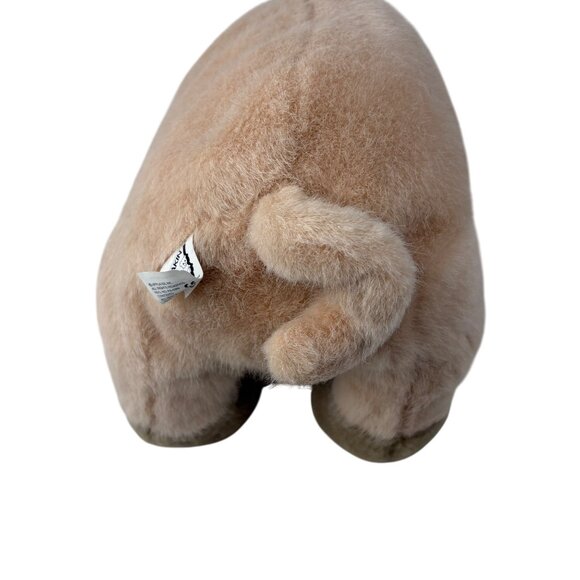 Vintage Dakin Huggables 16” Plush Pig Soft Curly Tail Stuffed Animal Tags Applau - Picture 3 of 10
